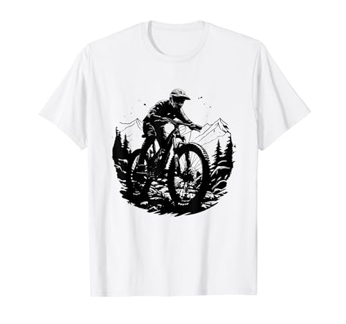 Mountain Biker Graphic T-Shirt