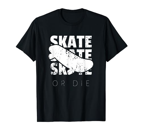 Men's Skateboarding Clothes Skate Or Die Skater T-Shirt