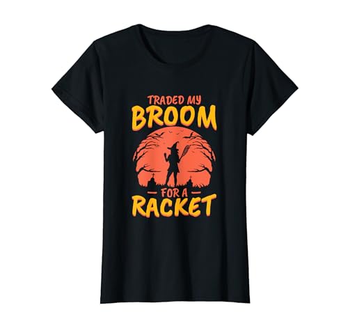 Funny Tennis Halloween Design for Girls T-Shirt