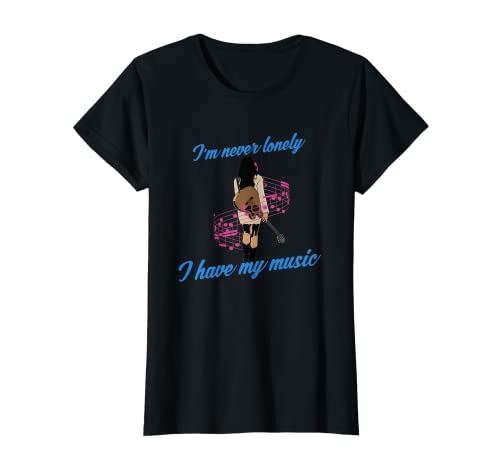 Female Guitarist Girls Guitar Player T-Shirt