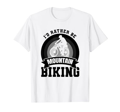 Mountain Biker Joke Bicyclist Mountain Biking T-Shirt