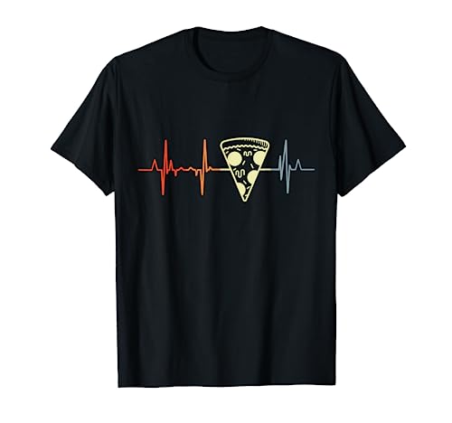 I love Pizza Heartbeat T-Shirt