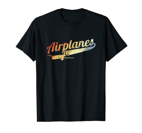 Retro Airplanes Plane Lover T-Shirt