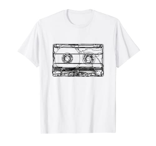 Old School Hip Hop Music Mixtape Cassette Tape 90s Hiphop T-Shirt