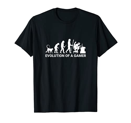 Evolution of a Gamer T-Shirt