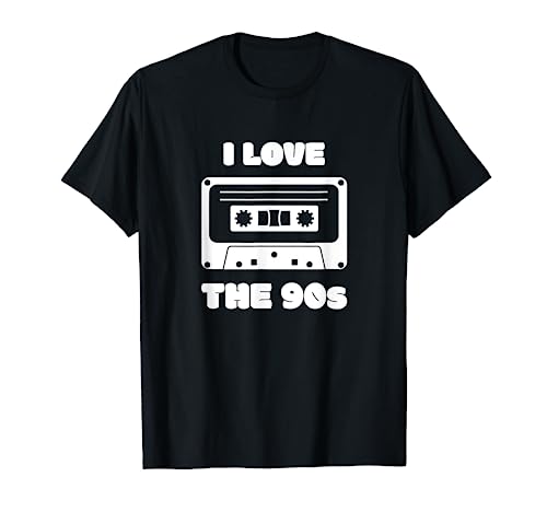 Mixtape Retro Cassette I Love The 90s Costume T-Shirt
