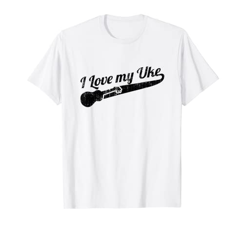 Ukulele Lover I Love My Uke T-Shirt