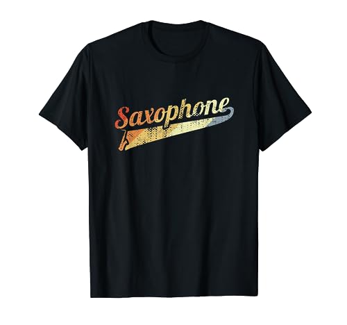 Vintage Saxophone Saxophonist T-Shirt