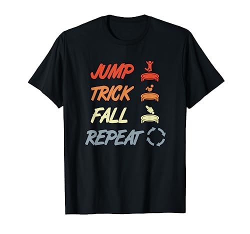 Trampolining Techniques Trampoline Lover T-Shirt