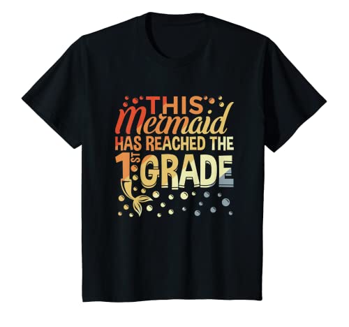 Kids This Mermaid Has Reached the 1st Grade Swimming Girl T-Shirt