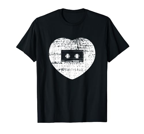 Retro Cassette Tape Mixtape Oldschool Outfit 80s Party T-Shirt