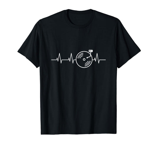 Gift for DJ Heartbeat Disc Jockey T-Shirt